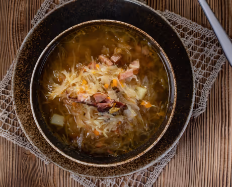 Diétás Káposztaleves Babbal és Hússal