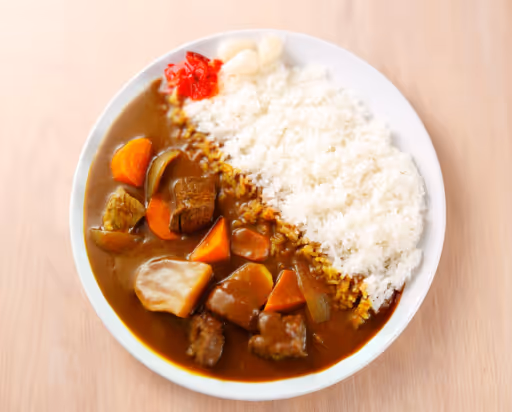 Fehérjedús Japán curry rizzsel