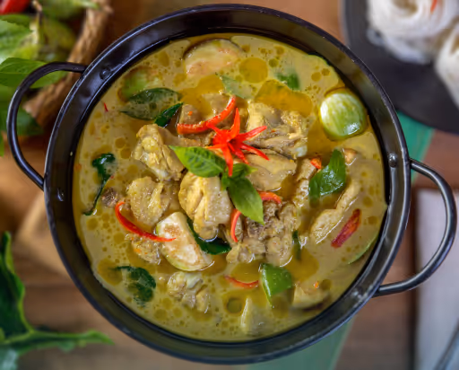 Fehérjedús Thaiföldi zöld curry