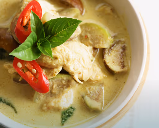 Thaiföldi zöld curry Recept