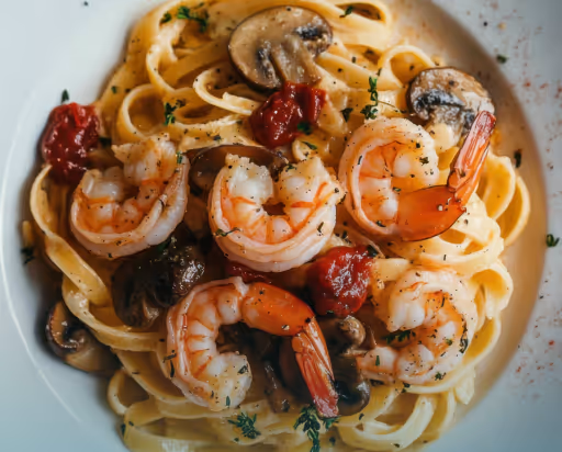 Fehérjedús Garnélás Olasz Spagetti