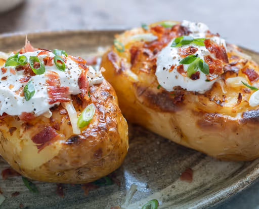 Diétás Sajtos Töltött Krumpli