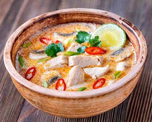 Thai Kókuszos-Csirkeleves