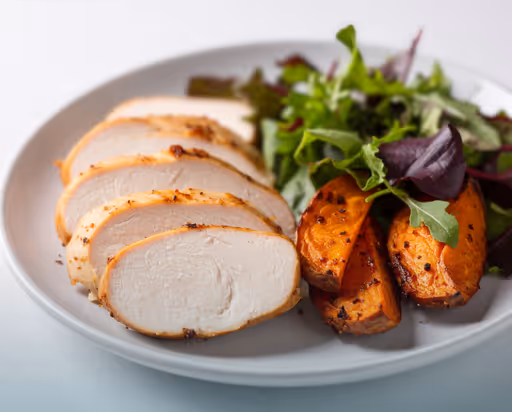 Csirkemell Sült Édeskrumplival