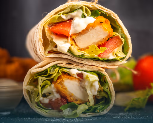 Rántott Csirkés Tortilla Wrap Recept