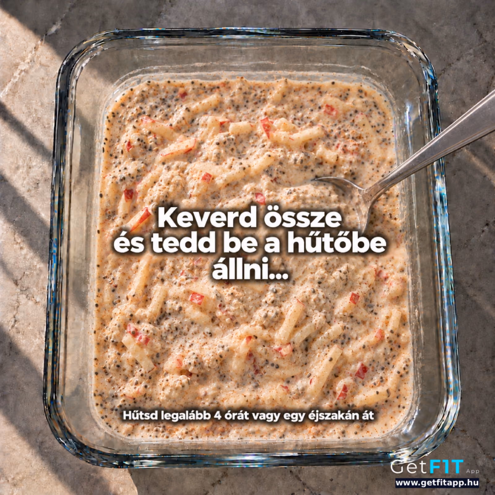 Fehérjedús Almás-Fahéjas Chia Protein Puding
