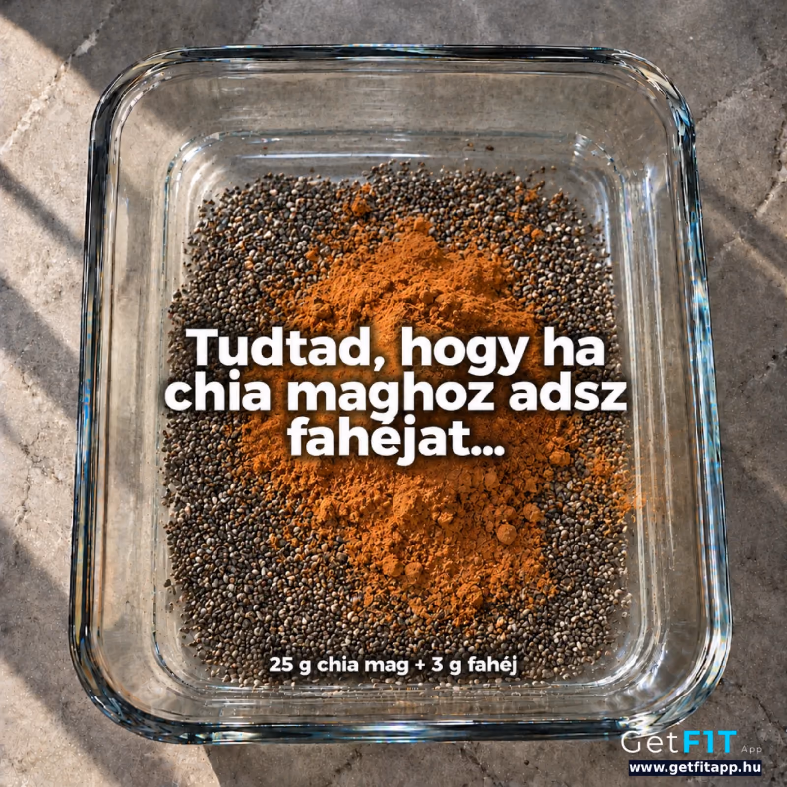Fehérjedús Almás-Fahéjas Chia Protein Puding