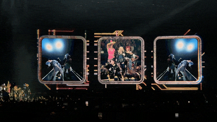 Madonna Celebration Tour, animated image 010. Content direction by Sasha Kasiuha.