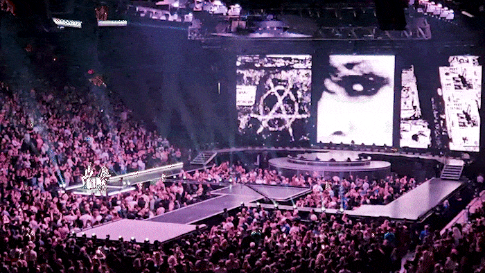 Madonna Celebration Tour, animated image 011. Content direction by Sasha Kasiuha.