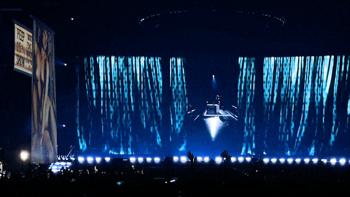 Madonna Celebration Tour, animated image 018. Content direction by Sasha Kasiuha.