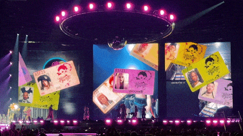 Madonna Celebration Tour, animated image 030. Content direction by Sasha Kasiuha.
