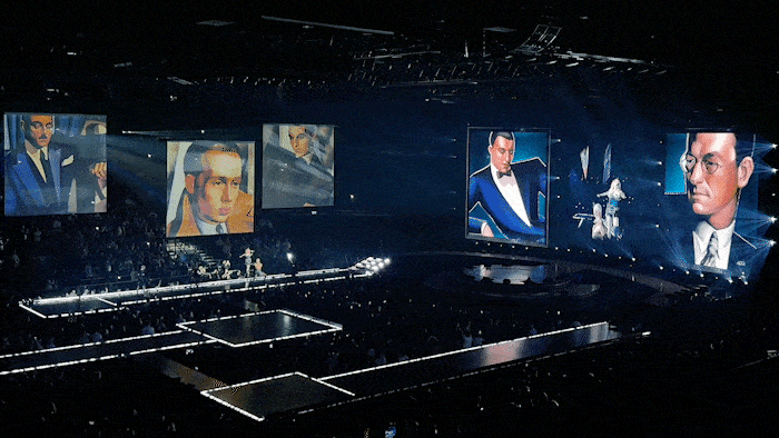 Madonna Celebration Tour, animated image 026. Content direction by Sasha Kasiuha.