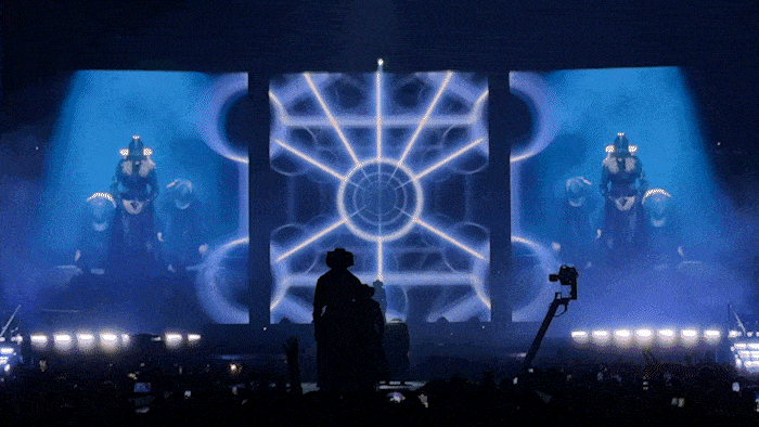 Madonna Celebration Tour, animated image 082. Content direction by Sasha Kasiuha.