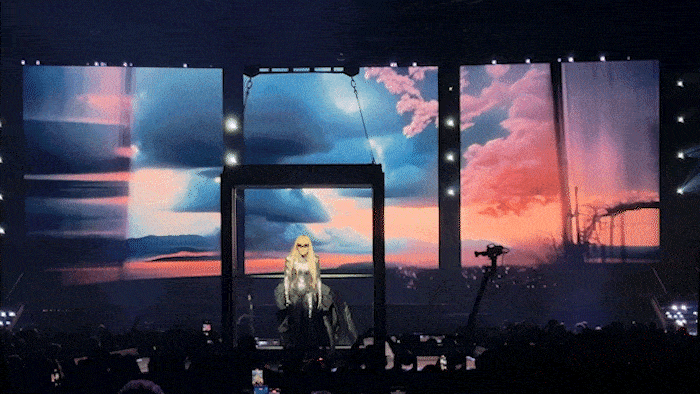 Madonna Celebration Tour, animated image 106. Content direction by Sasha Kasiuha.