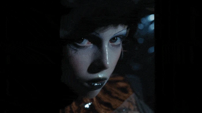 Maison Margiela Nighthawk, animated film still 020. Film directed by Sasha Kasiuha. Creative direction by John Galliano.