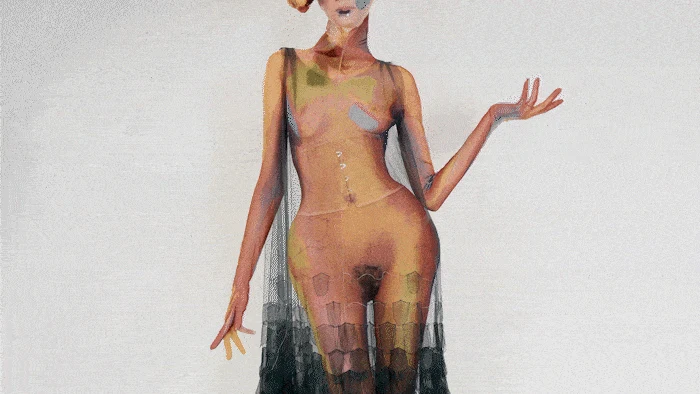 Maison Margiela Nighthawk, animated film still 095. Film directed by Sasha Kasiuha. Creative direction by John Galliano.