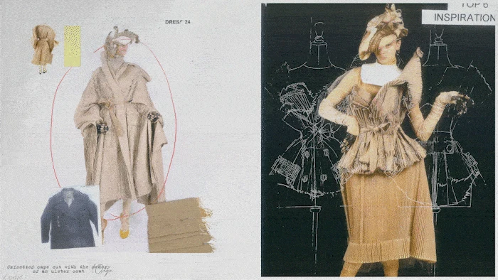 Maison Margiela Nighthawk, animated film still 110. Film directed by Sasha Kasiuha. Creative direction by John Galliano.