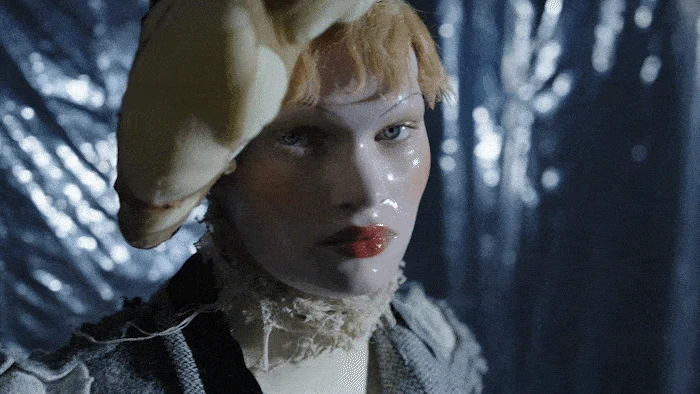 Maison Margiela Nighthawk, animated film still 133. Film directed by Sasha Kasiuha. Creative direction by John Galliano.
