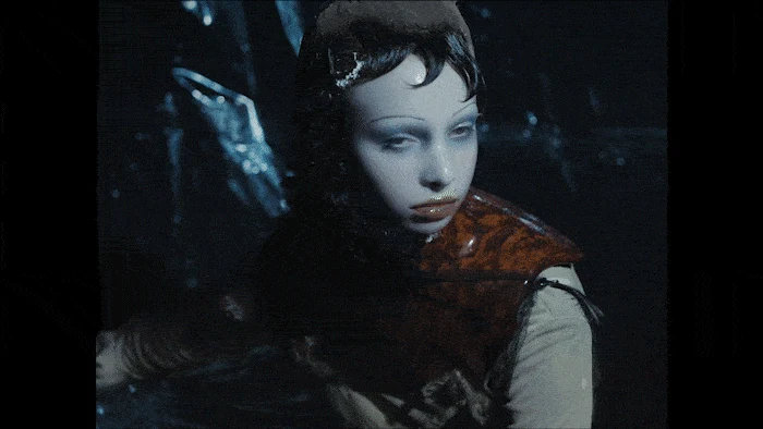 Maison Margiela Nighthawk, animated film still 138. Film directed by Sasha Kasiuha. Creative direction by John Galliano.
