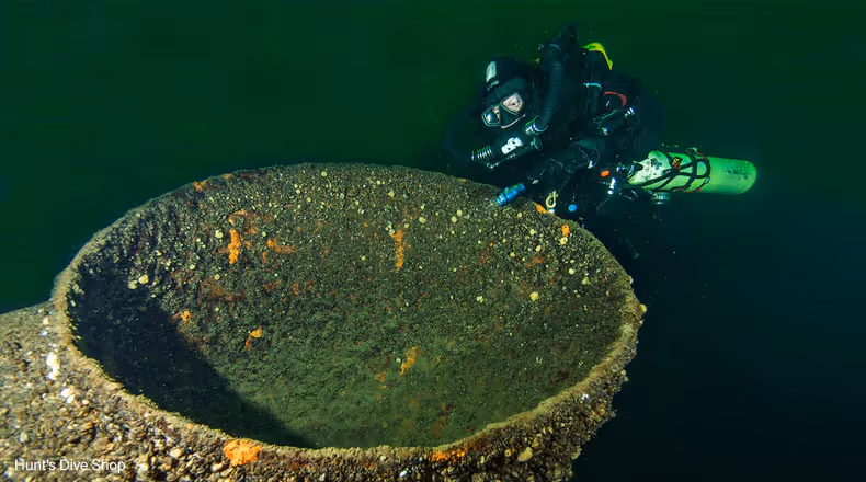 Scuba Diving the Thousand Islands region of the St. Lawrence River