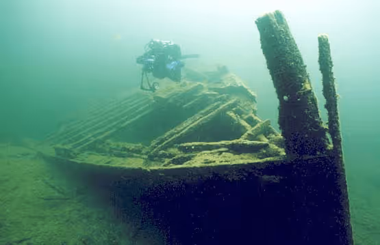 Diving in the St. Lawrence River