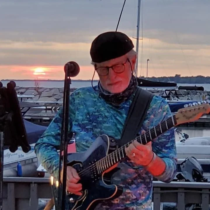 Bob Kissell performing live music in 2024.