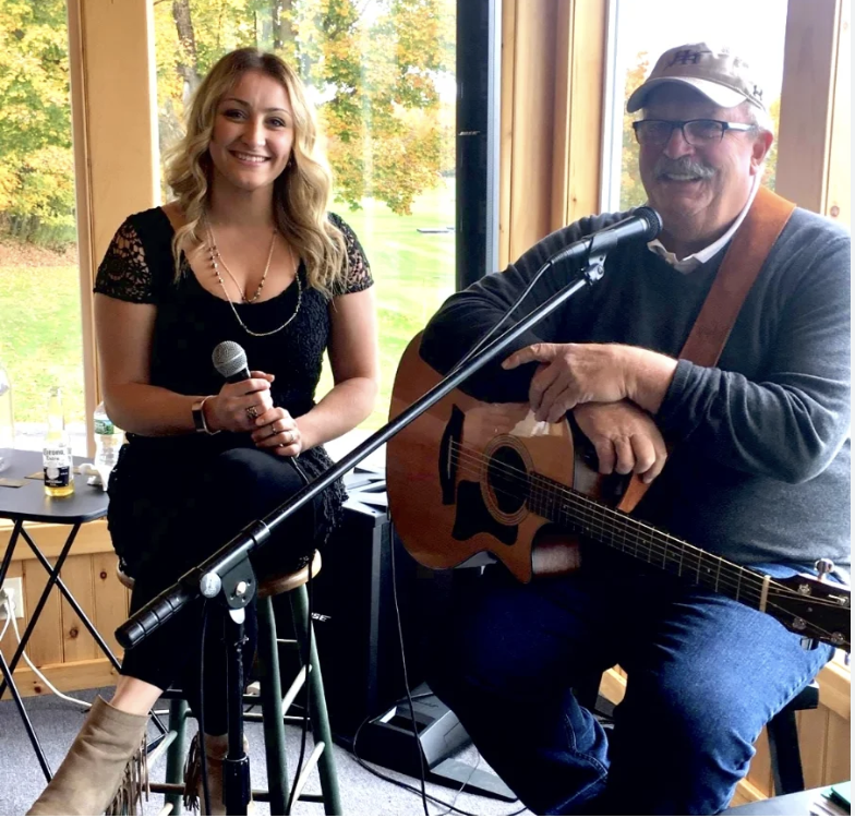 Live Music by Kasidee & Bill at Why Knot Tiki Bar, August 2024. Enjoy a charming performance by the water.