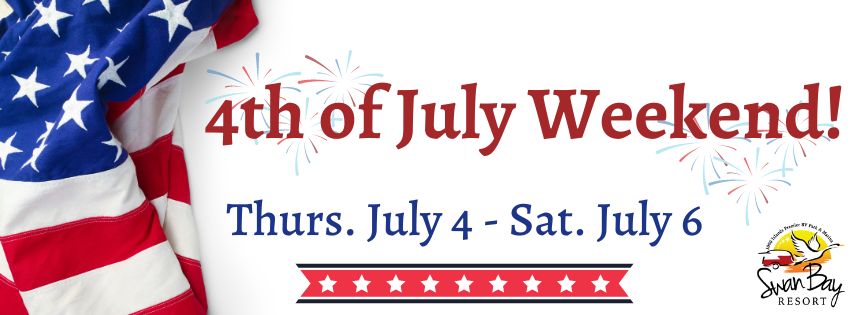 4th of July Weekend 2024: Celebrate with sunshine, water, a patriotic kids bike parade, and specialty drinks.