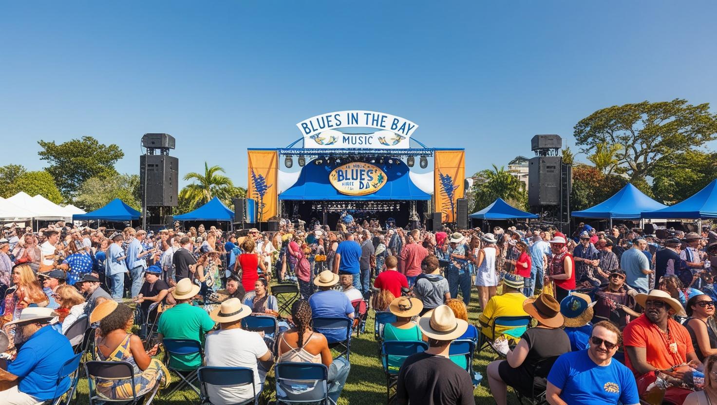 Blues in the Bay 2025: Live blues music by the St. Lawrence River in Alexandria Bay.