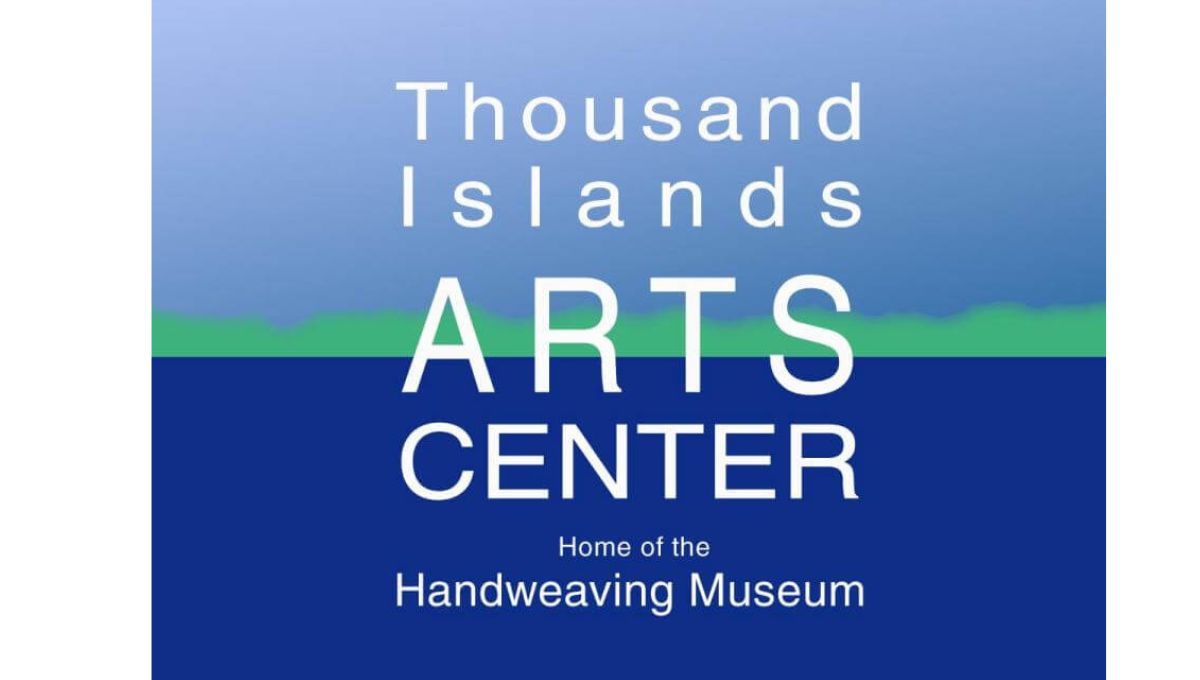 Thousand Islands Arts Center historic building with handweaving museum galleries and art studios in Clayton New York