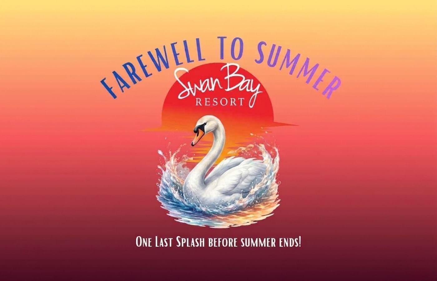 Labor Day weekend send-off celebration with music and waterfront vibes at Swan Bay Resort & Marina.