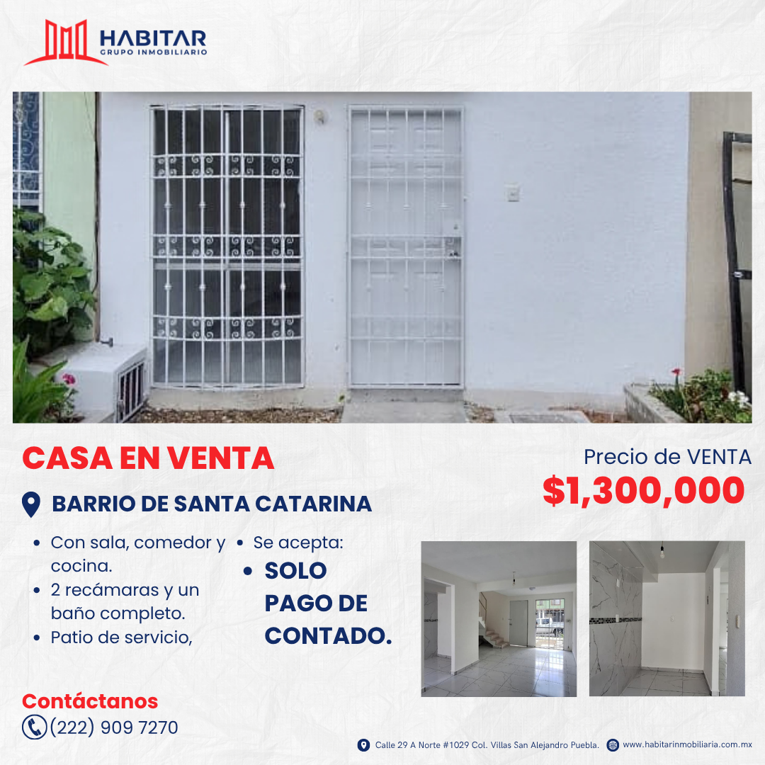 V61 - CASA EN VENTA - JARDINES DE SANTA ROSA