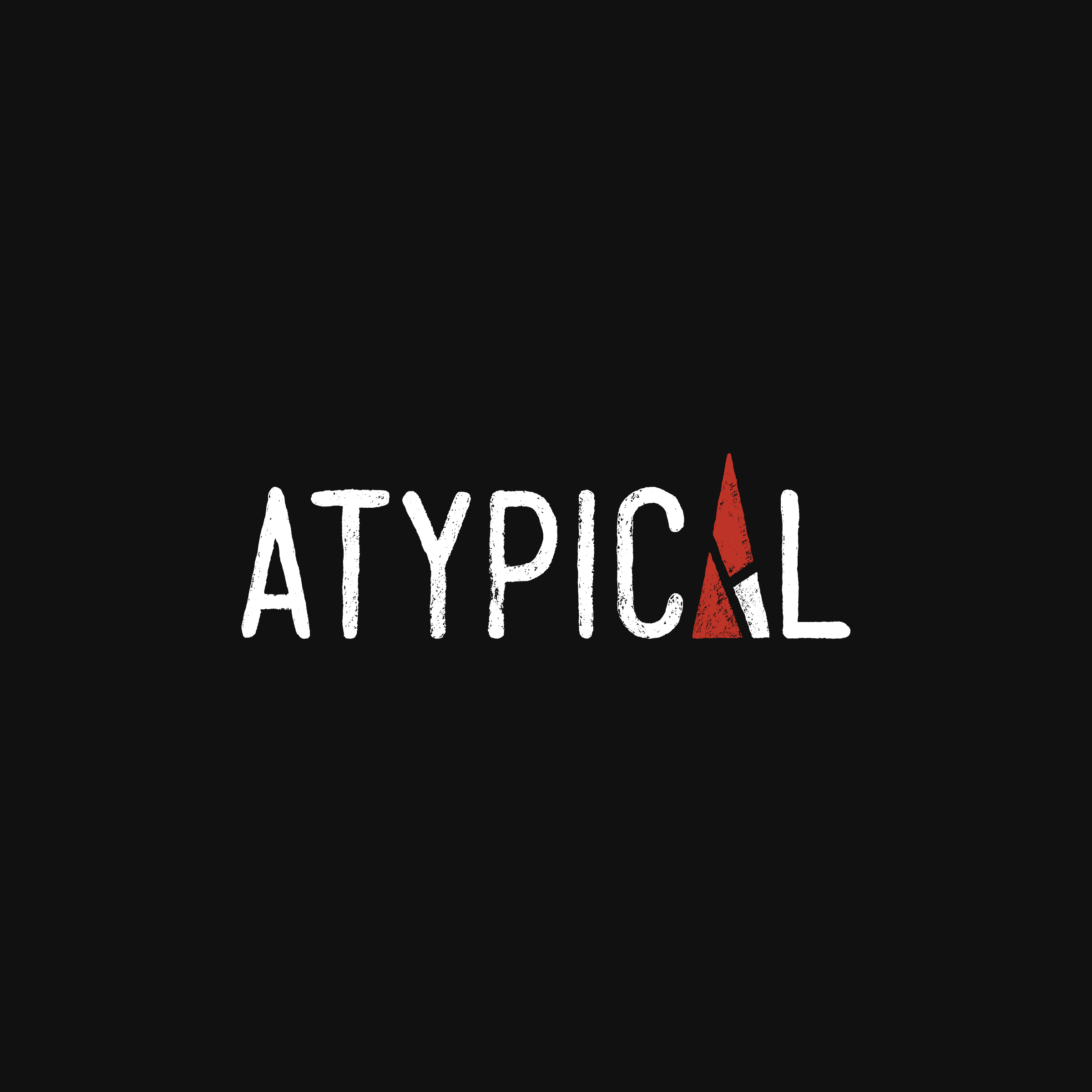 Atypical logo design