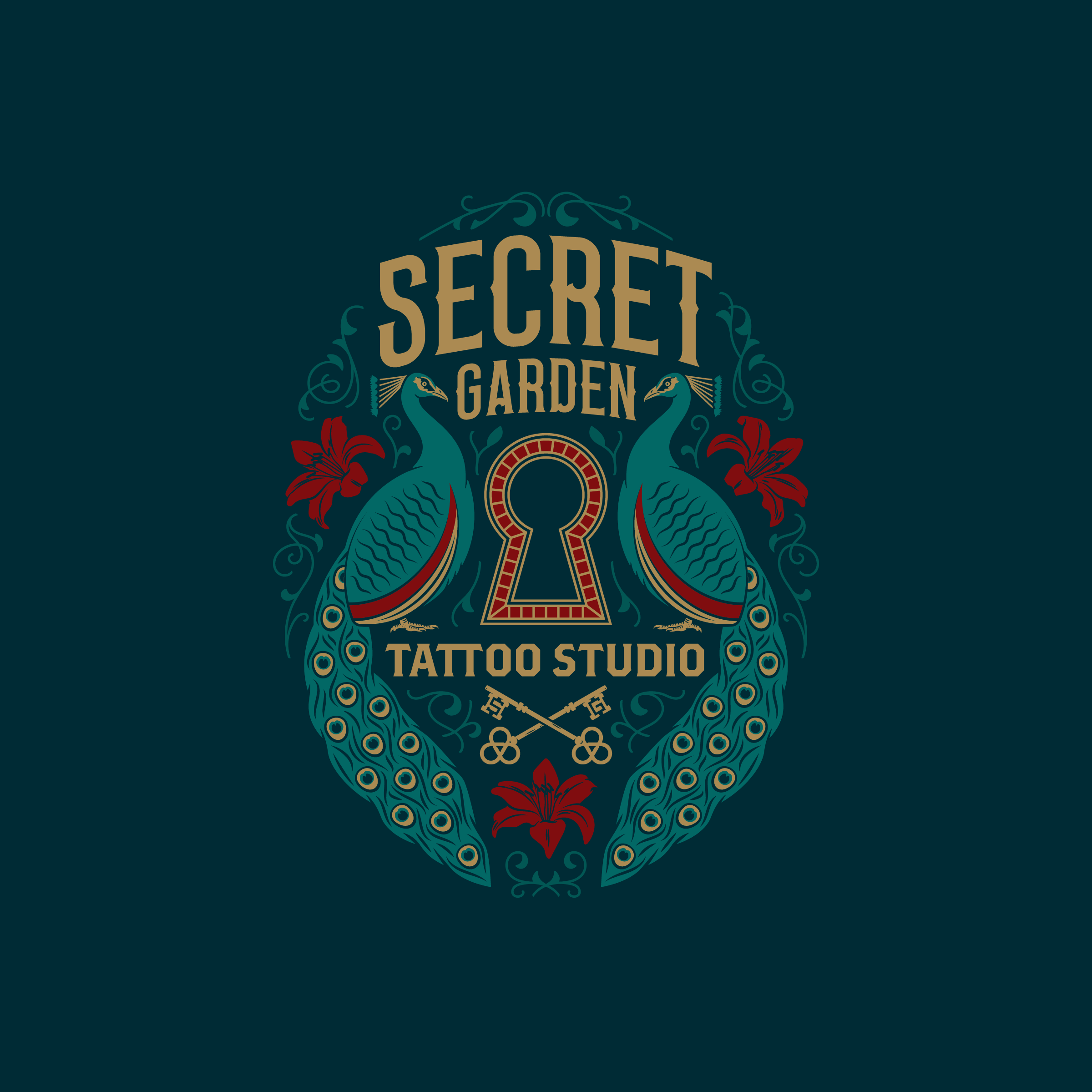 Secret Garden logo design
