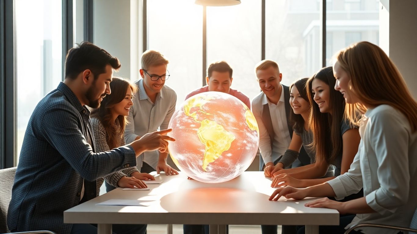 Team working on carbon accountability for 2025.