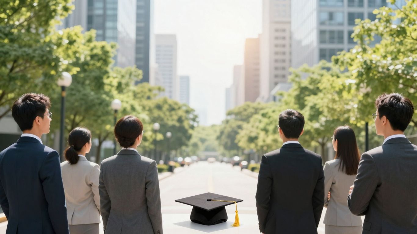 Professionals advancing careers with sustainability masters.