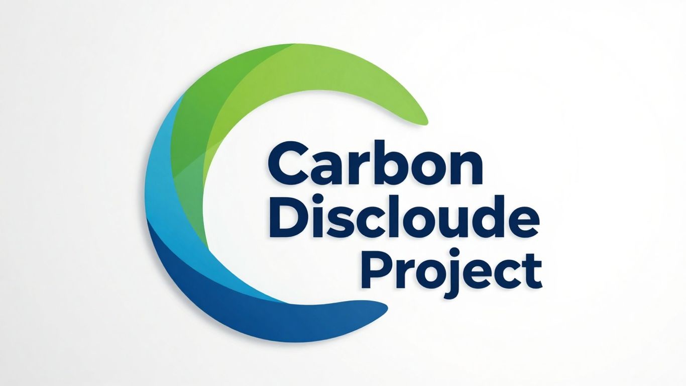 Carbon Disclosure Project logo with green and blue circular design.