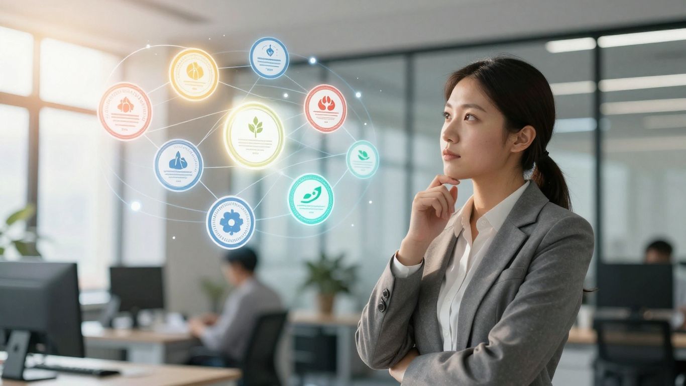 ESG certifications and career navigation visual