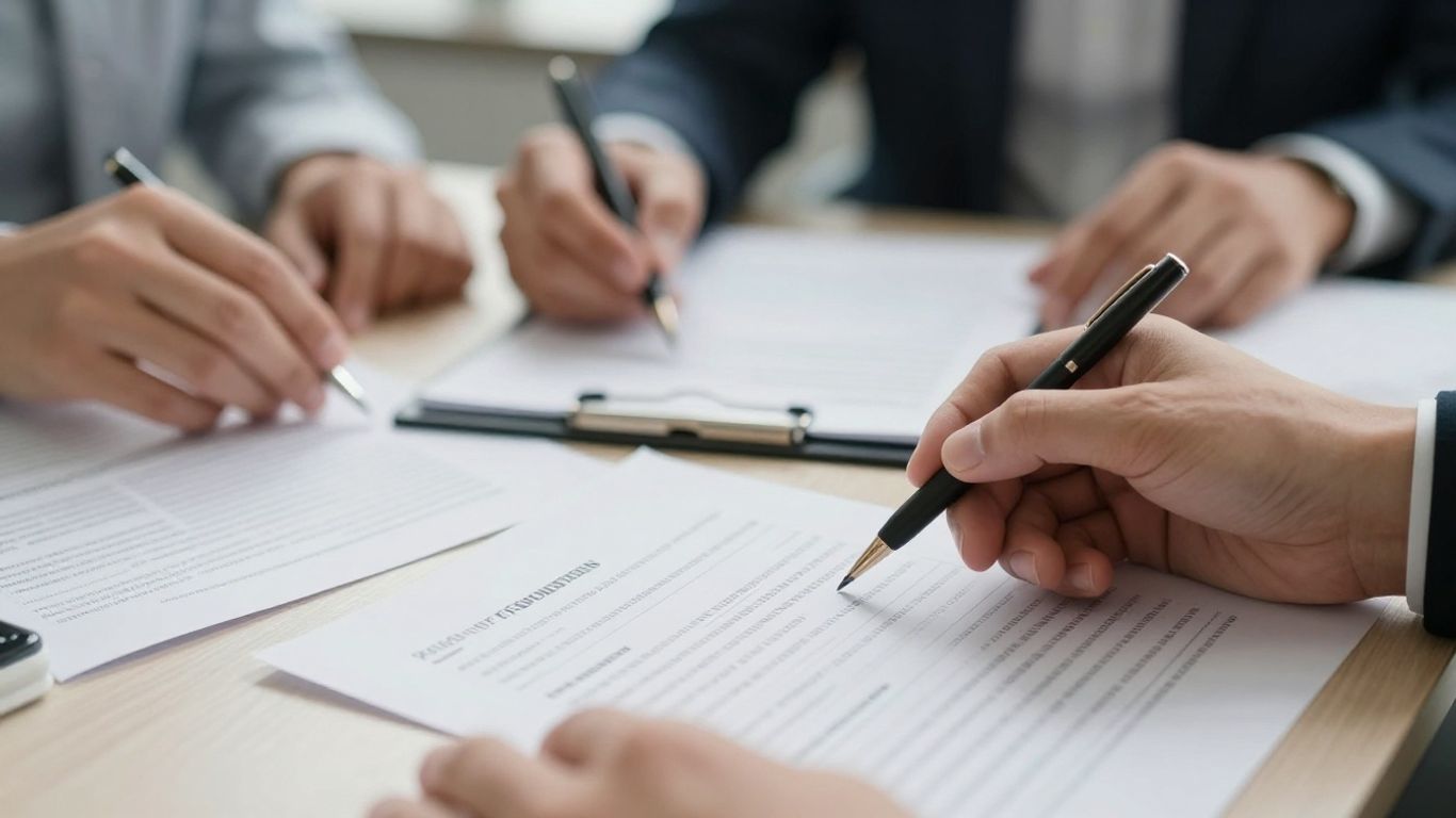 Third-party team verifying sustainability data records