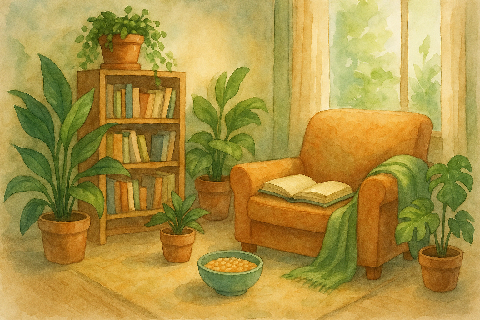 Prompted water color image from Chat GPT from luxandlines