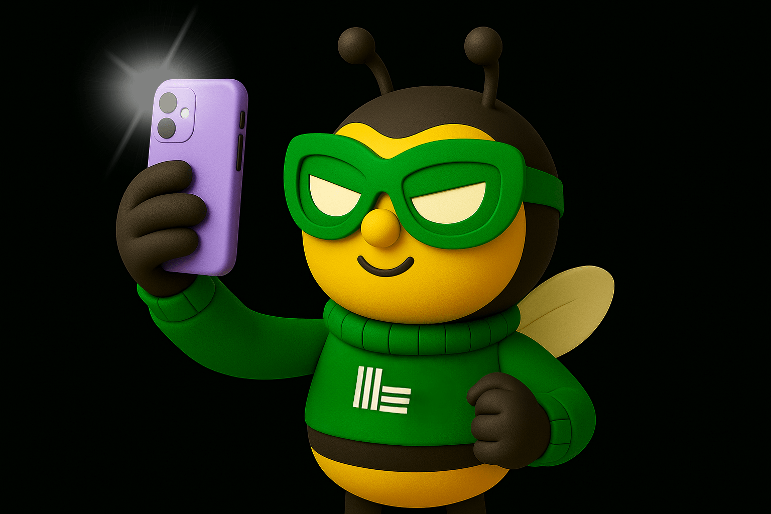 Lenny the bee site seeing