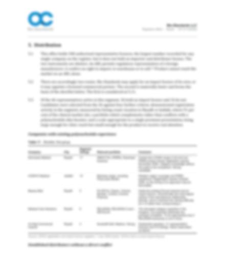 Assessment page, blurred for confidentiality