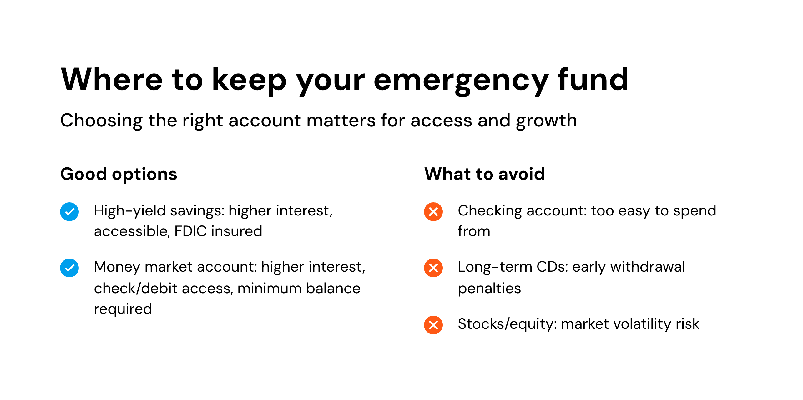 Where to keep your emergency fund
