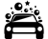 icon of a car being auto detailed