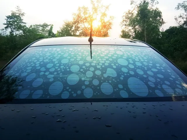 exterior auto detailing on tire