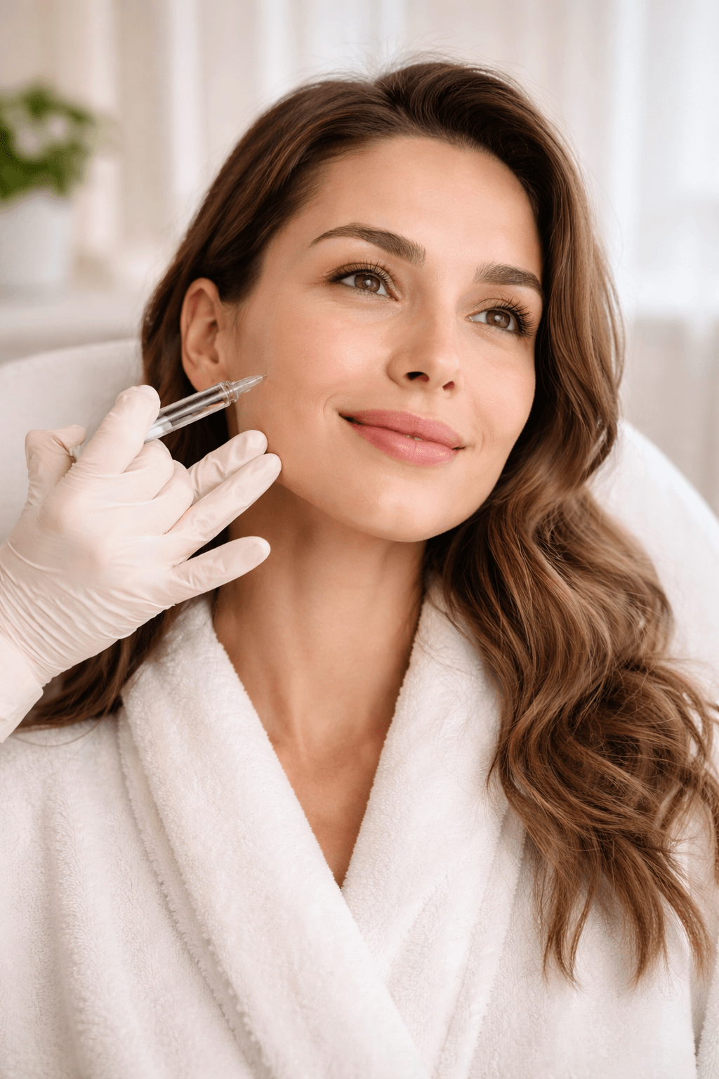 Patient receiving natural-looking cosmetic injectables at Envy MedSpa in Wichita Falls, Texas