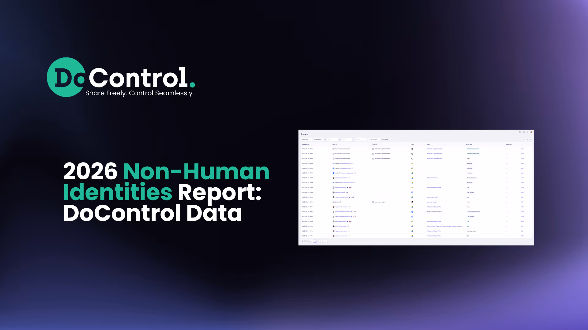 A black and white photo of a monitor with the words 209 non - human id.