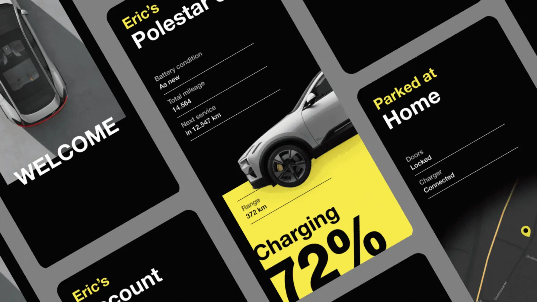 A looping animation showing some of the design work of Bram Rutten.