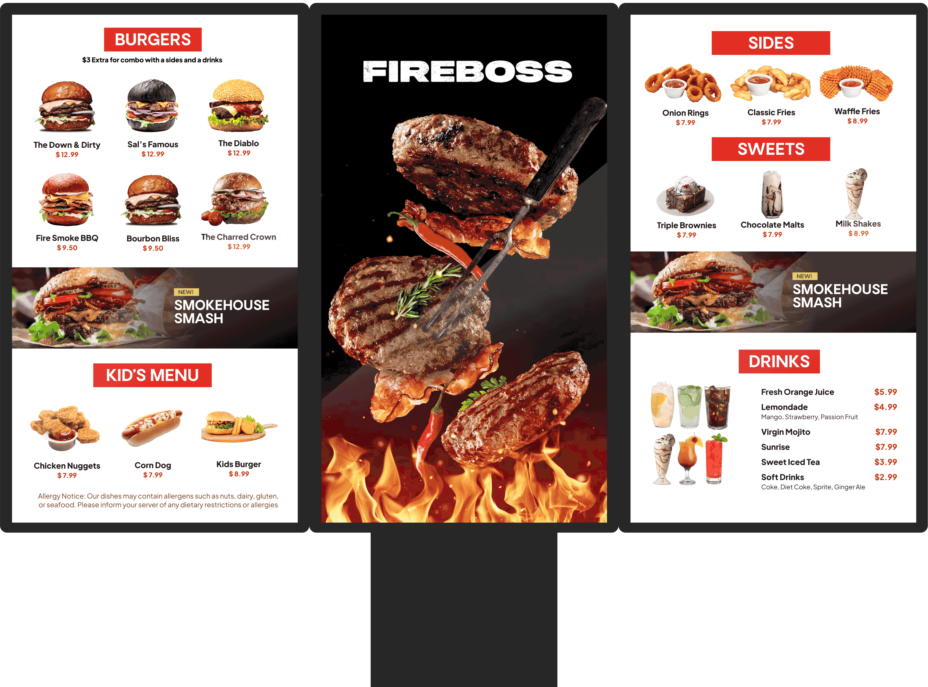 Unified channel management for restaurants