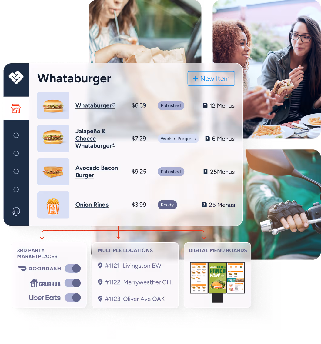 Support for restaurants when they need it